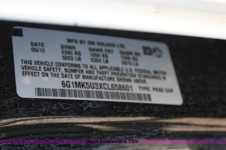 image for item H5033 2012 Chevrolet Caprice