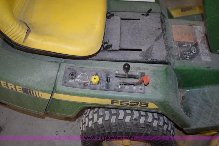 image for item H5067 John Deere F525 riding lawn mower