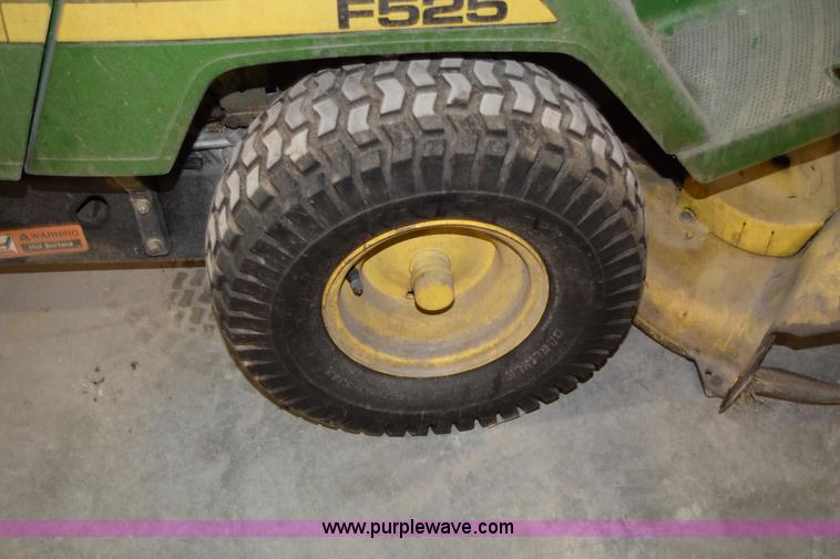 image for item H5067 John Deere F525 riding lawn mower
