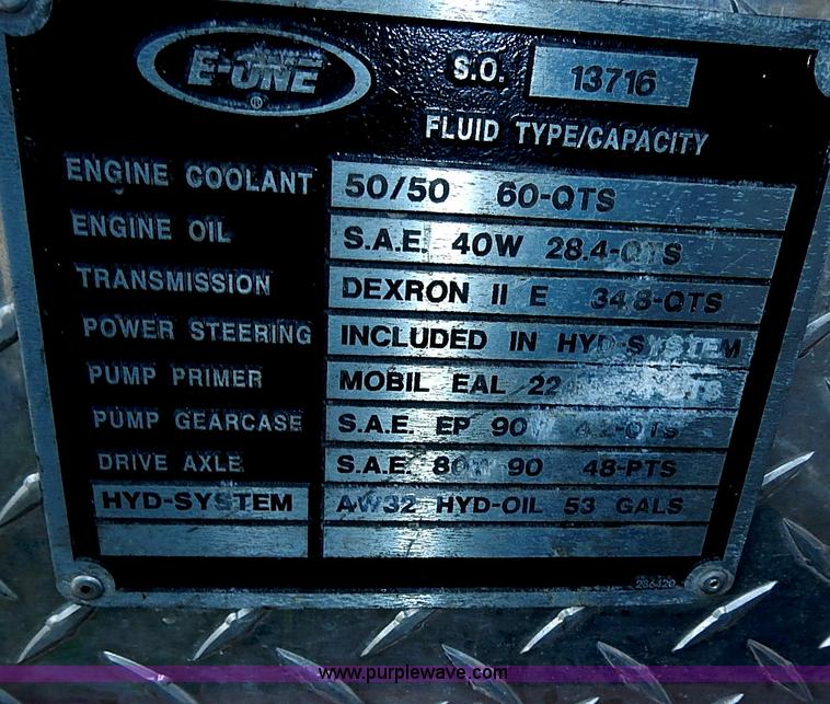 image for item J1232 1994 Hurricane fire truck