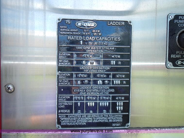 image for item J1232 1994 Hurricane fire truck