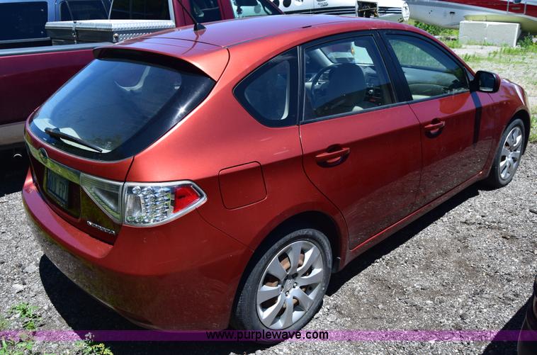 image for item J6604 2009 Subaru Impreza 2.5i