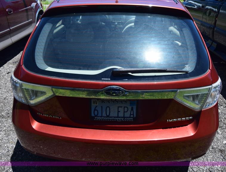 image for item J6604 2009 Subaru Impreza 2.5i