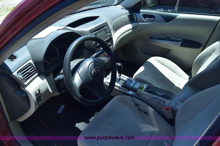 image for item J6604 2009 Subaru Impreza 2.5i