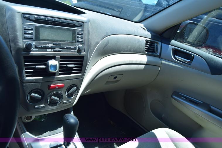 image for item J6604 2009 Subaru Impreza 2.5i