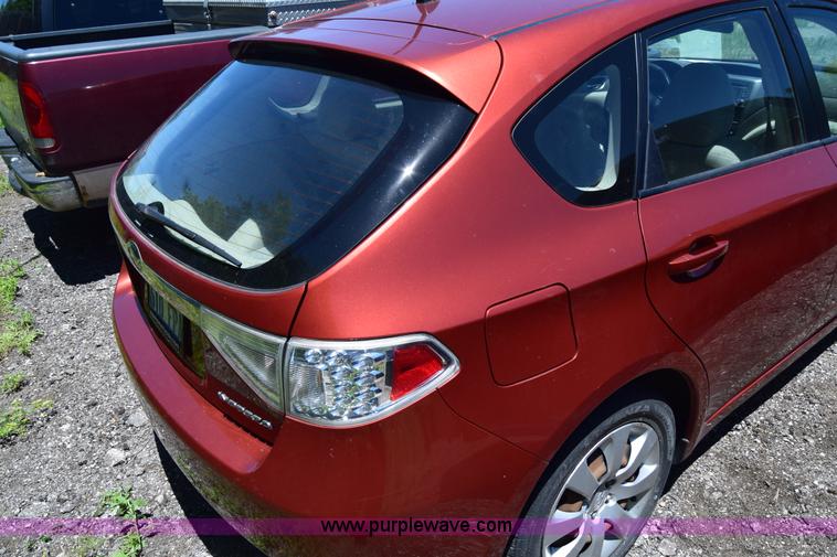 image for item J6604 2009 Subaru Impreza 2.5i