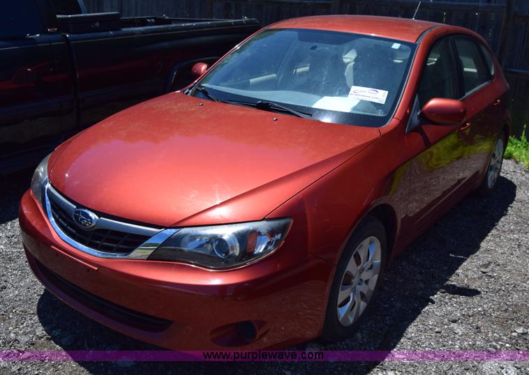 image for item J6604 2009 Subaru Impreza 2.5i