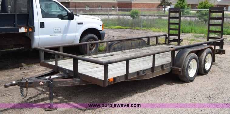 image for item J6635 1999 Utility trailer