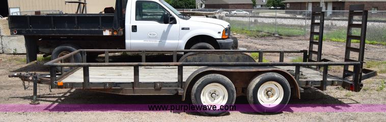 image for item J6635 1999 Utility trailer