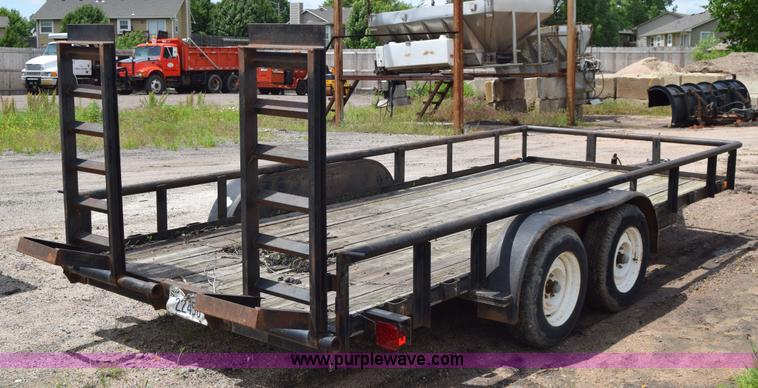 image for item J6635 1999 Utility trailer