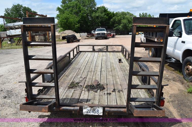 image for item J6635 1999 Utility trailer