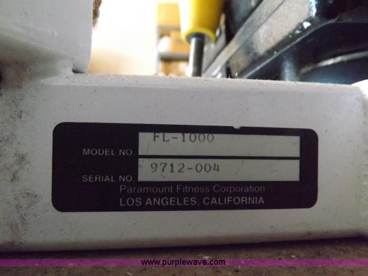 image for item K3973 Paramount fitness line shoulder press