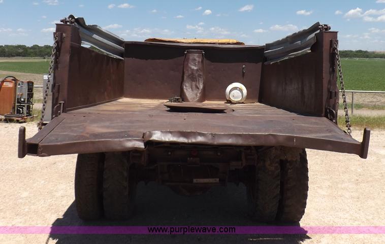image for item K3985 1965 Chevrolet C60 dump truck