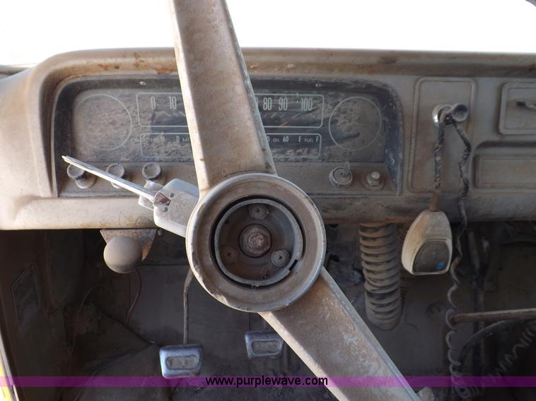 image for item K3985 1965 Chevrolet C60 dump truck