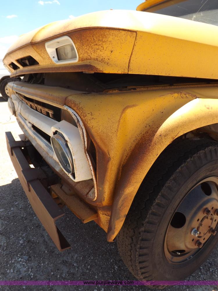 image for item K3985 1965 Chevrolet C60 dump truck