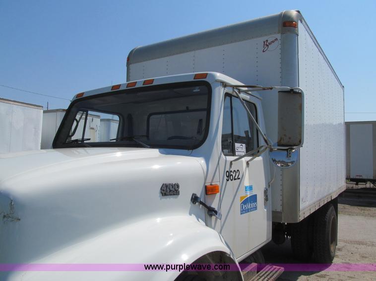 image for item K5665 1996 International 4700 box truck