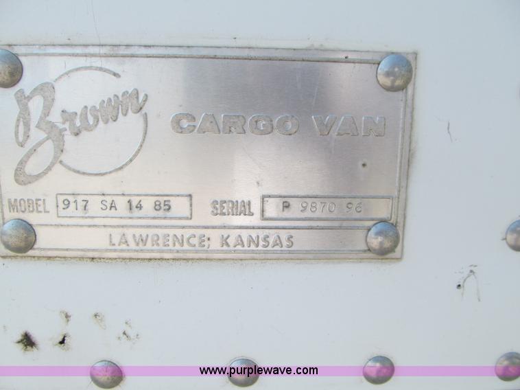 image for item K5665 1996 International 4700 box truck