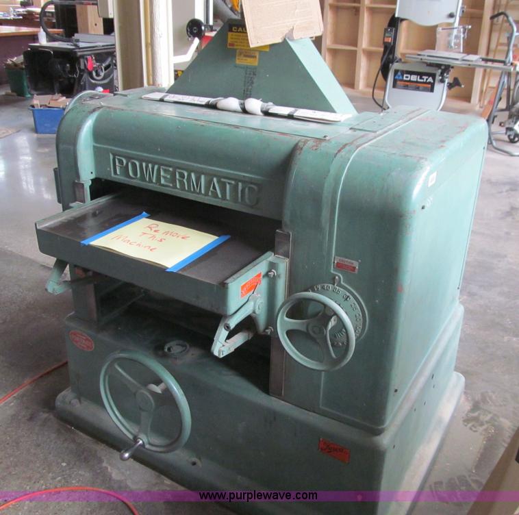 image for item K5684 Powermatic 223D planer