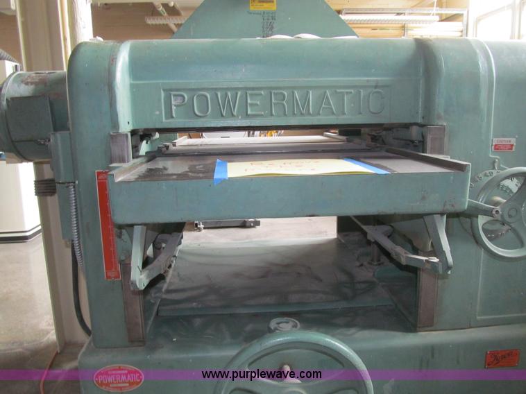 image for item K5684 Powermatic 223D planer