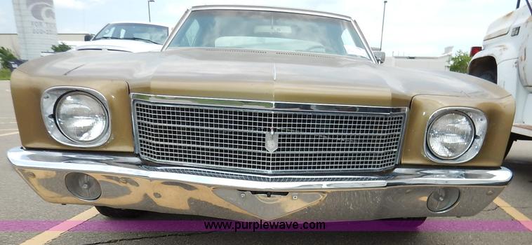 image for item K7471 1970 Chevrolet Monte Carlo