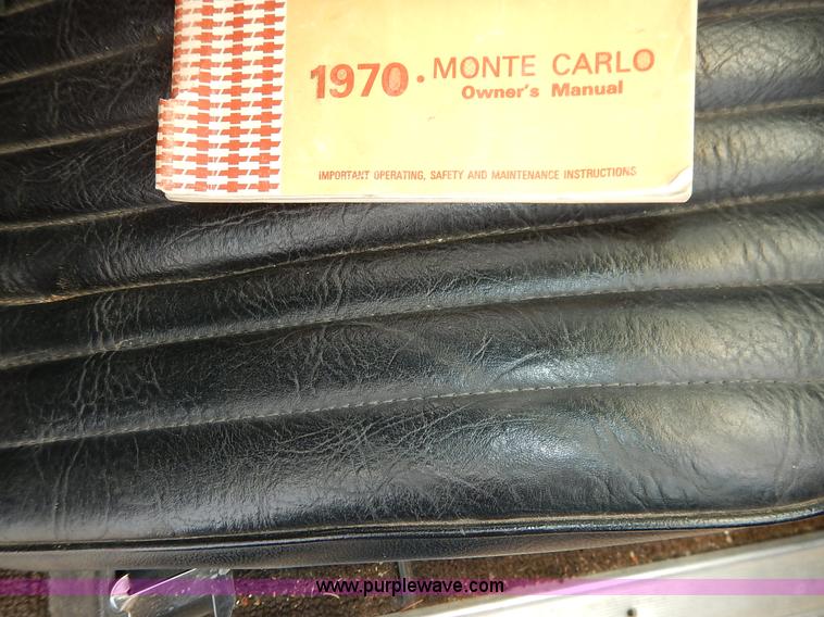image for item K7471 1970 Chevrolet Monte Carlo