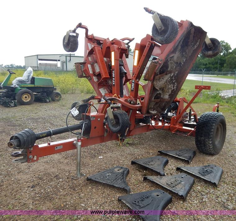 image for item K7492 2009 Rhino TX135A Turf Flex batwing mower