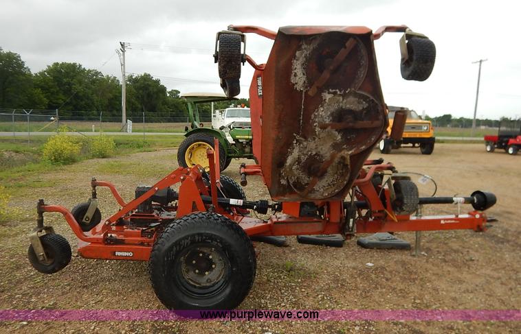 image for item K7492 2009 Rhino TX135A Turf Flex batwing mower