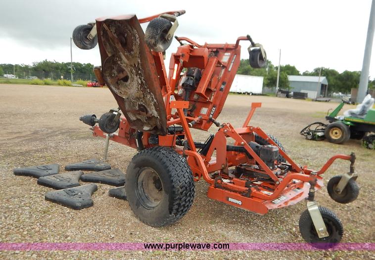 image for item K7492 2009 Rhino TX135A Turf Flex batwing mower