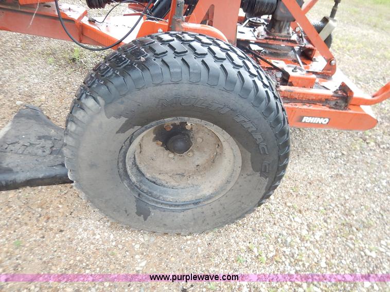 image for item K7492 2009 Rhino TX135A Turf Flex batwing mower