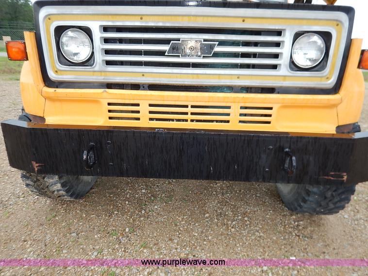 image for item K7494 1978 Chevrolet C60 Custom Deluxe tank truck