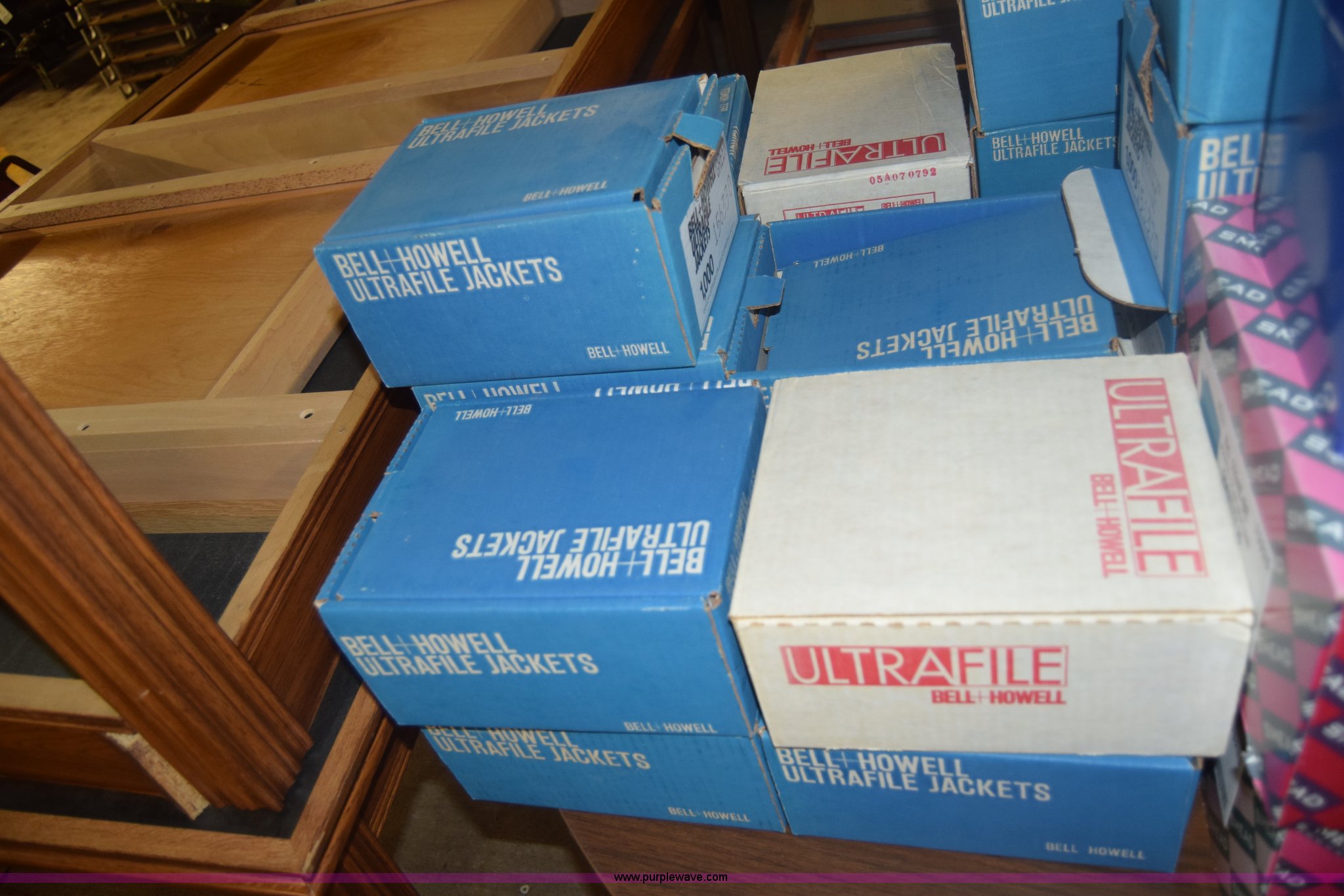 Assorted office supplies in Wichita, KS Item BP9027 sold Purple Wave