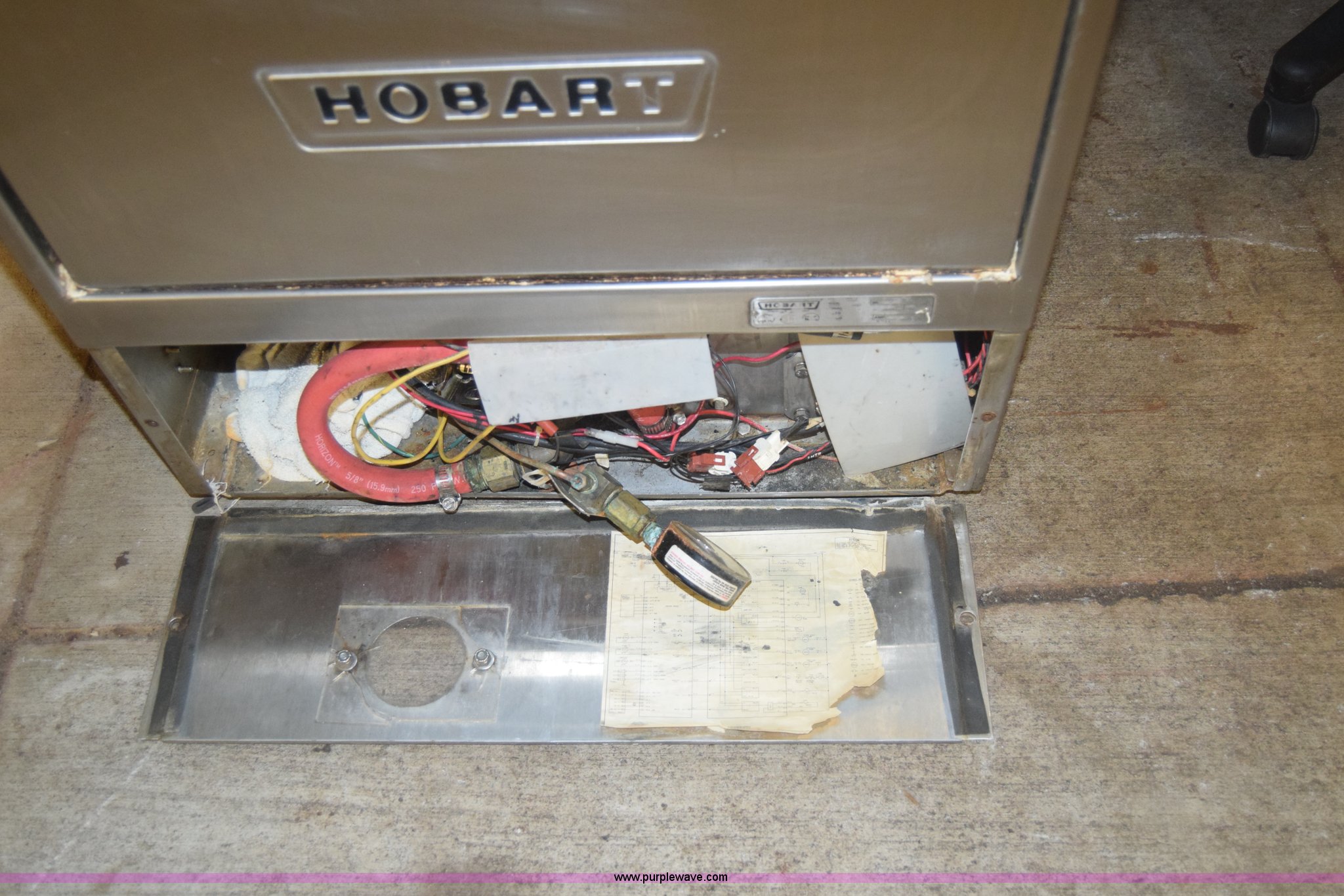 Hobart LX30 dish washer in Wichita, KS Item BP9029 sold Purple Wave