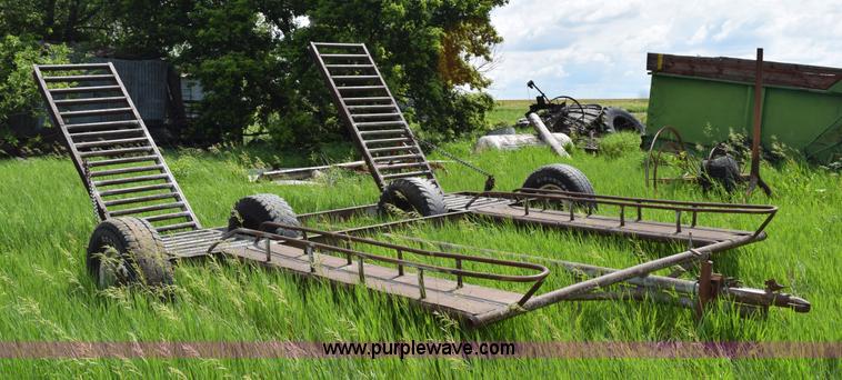 image for item BG9943 Shop built swather trailer