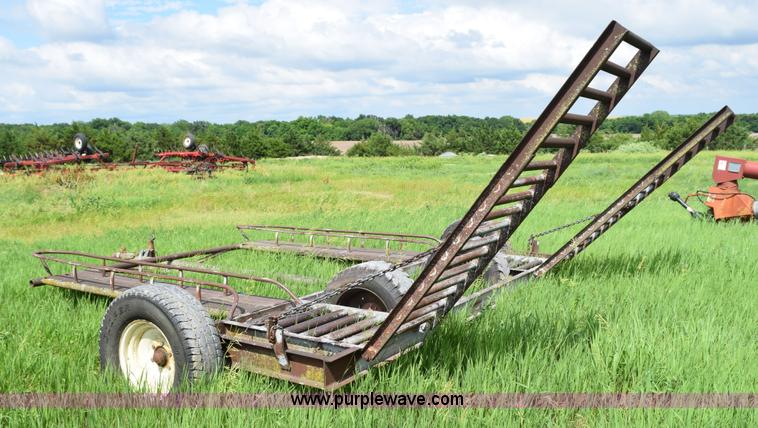 image for item BG9943 Shop built swather trailer