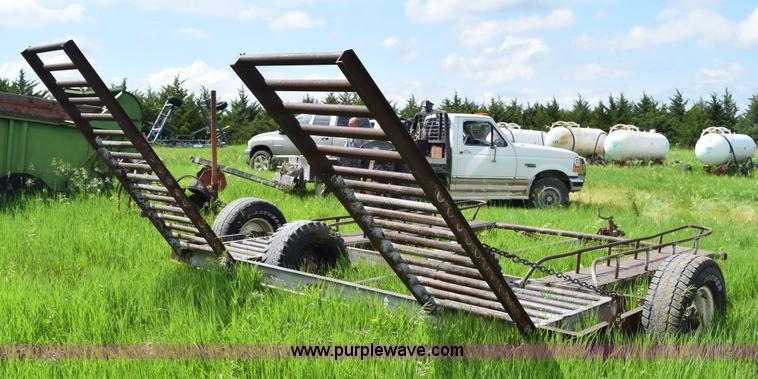 image for item BG9943 Shop built swather trailer