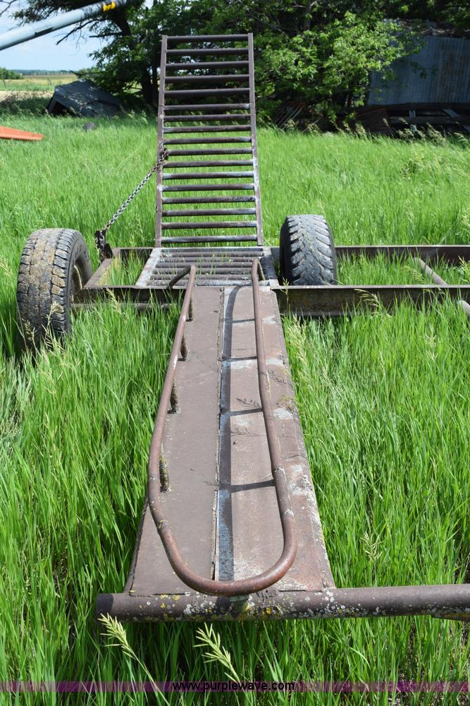 image for item BG9943 Shop built swather trailer