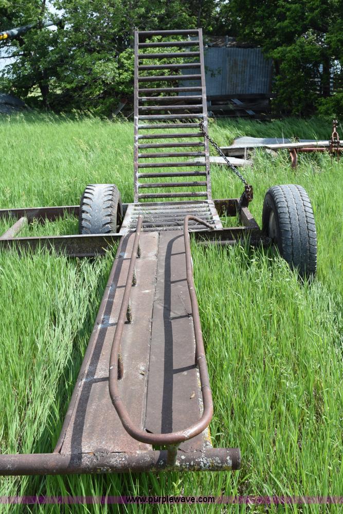 image for item BG9943 Shop built swather trailer