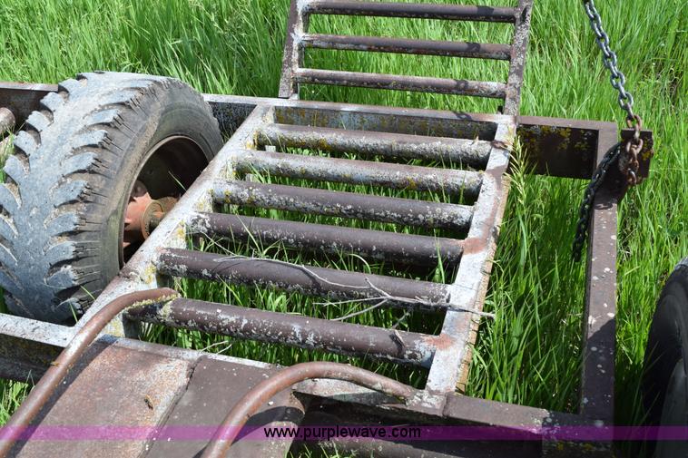 image for item BG9943 Shop built swather trailer