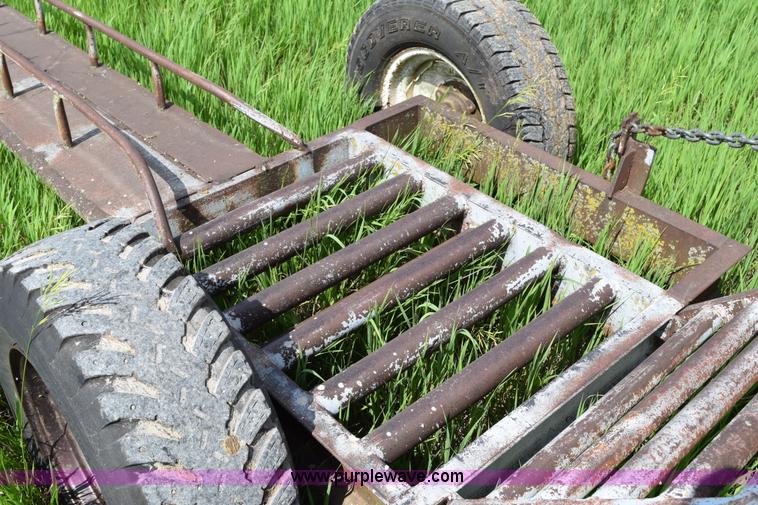 image for item BG9943 Shop built swather trailer