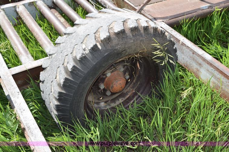 image for item BG9943 Shop built swather trailer