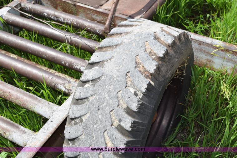 image for item BG9943 Shop built swather trailer