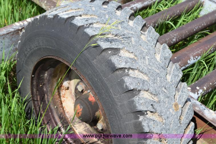 image for item BG9943 Shop built swather trailer
