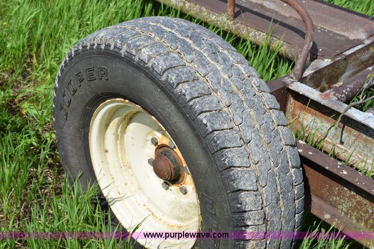 image for item BG9943 Shop built swather trailer