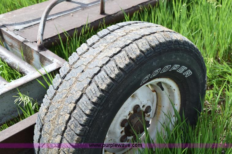 image for item BG9943 Shop built swather trailer