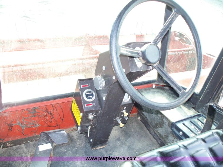 image for item D1554 1982 Hesston 6450 self-propelled windrower