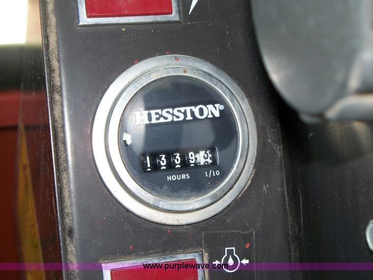 image for item D1554 1982 Hesston 6450 self-propelled windrower