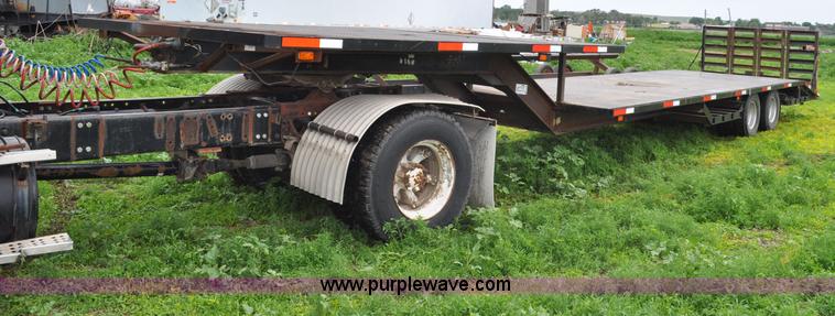 image for item F2467 2013 shop built equipment trailer