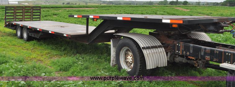 image for item F2467 2013 shop built equipment trailer