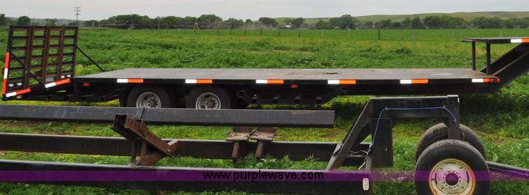 image for item F2467 2013 shop built equipment trailer