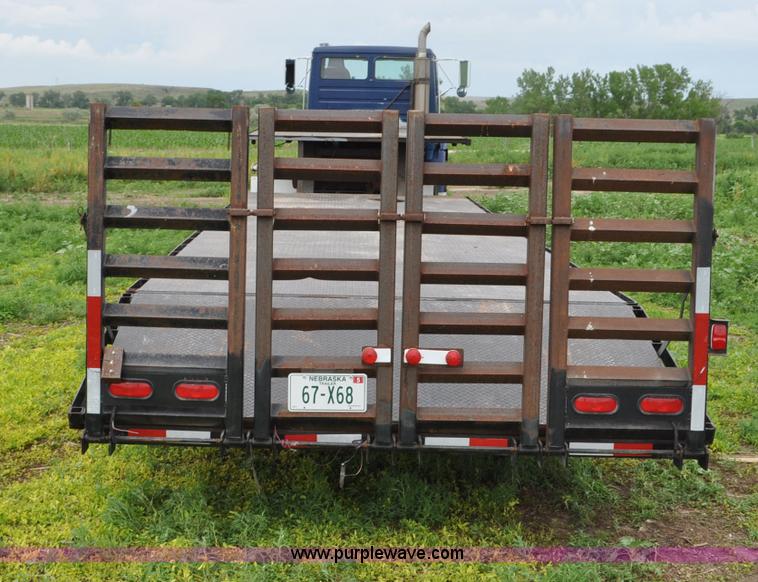 image for item F2467 2013 shop built equipment trailer